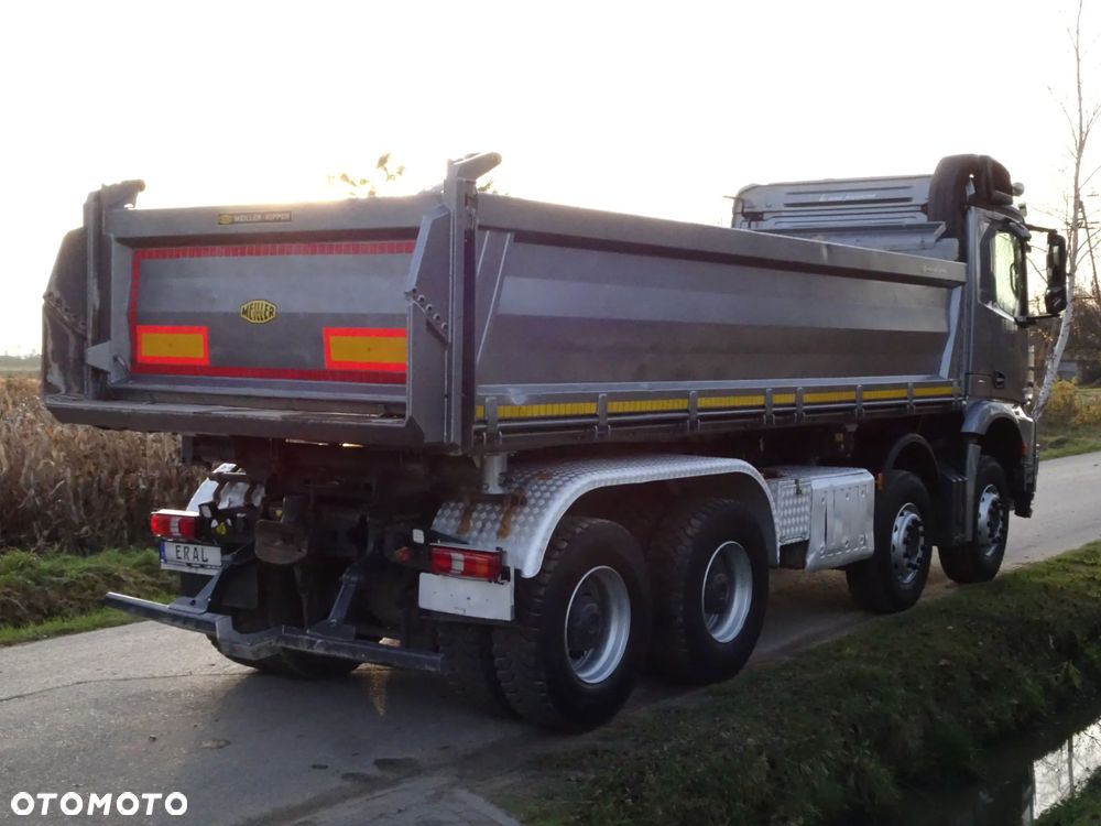Mercedes-Benz Arocs 4145 Bortmatic Meiller Kipper 8x4 idealny stan - 5