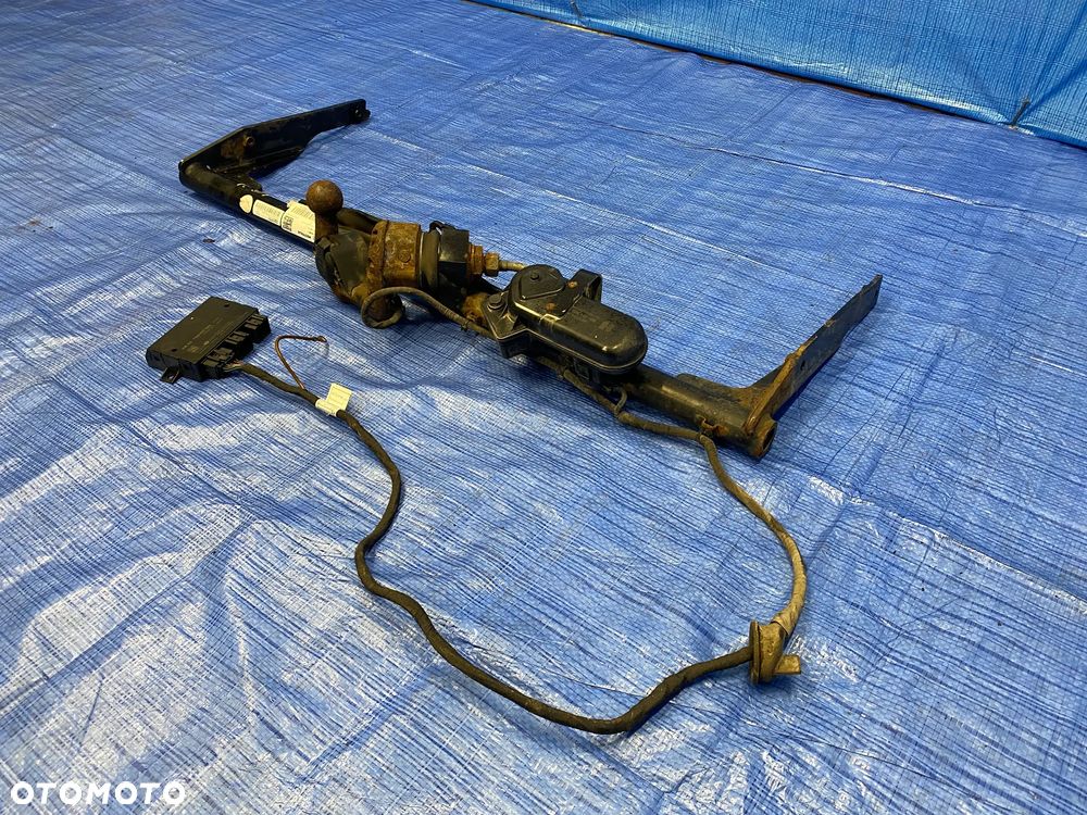 HAK HOLOWNICZY SKŁADANY VW PASSAT B7 KOMBI 2010- KOMPLETNY MODUŁ WIĄZKA 3AA803880E 7N0907383 ORYGINAŁ - 4