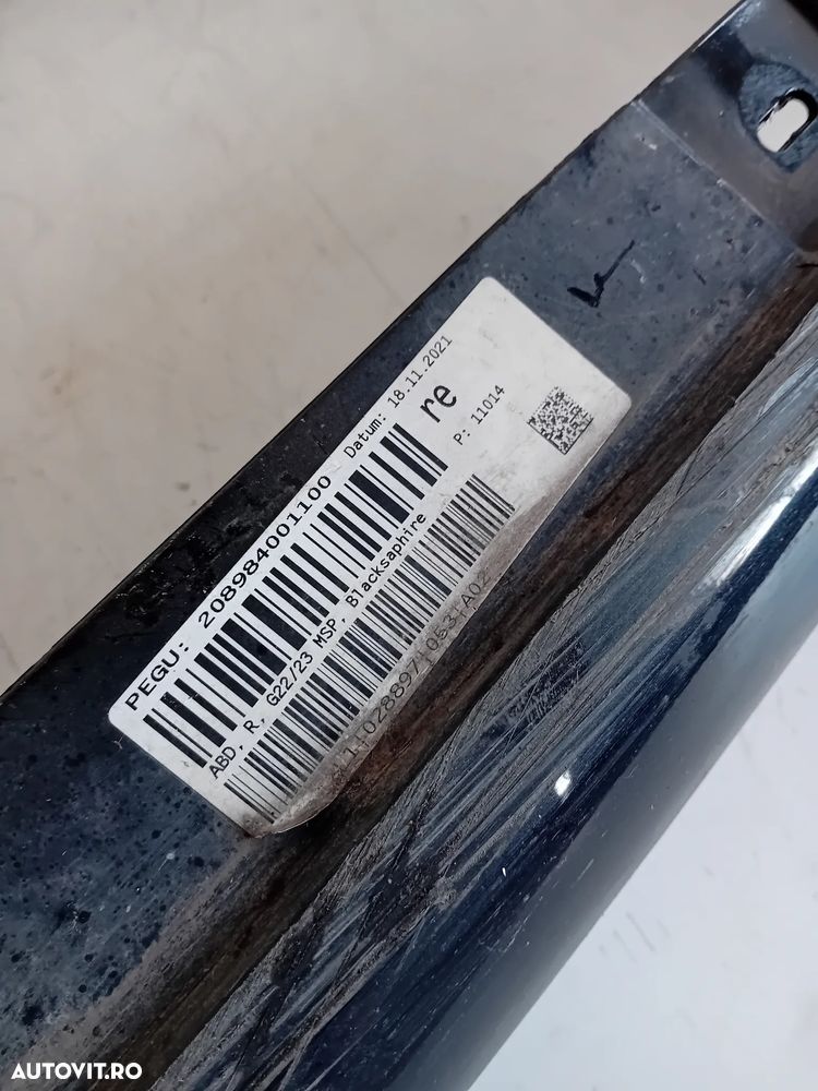 Praguri Prag Bmw Sria 4 G22 G23 M Paket Model 2 Usi Intacte - 6