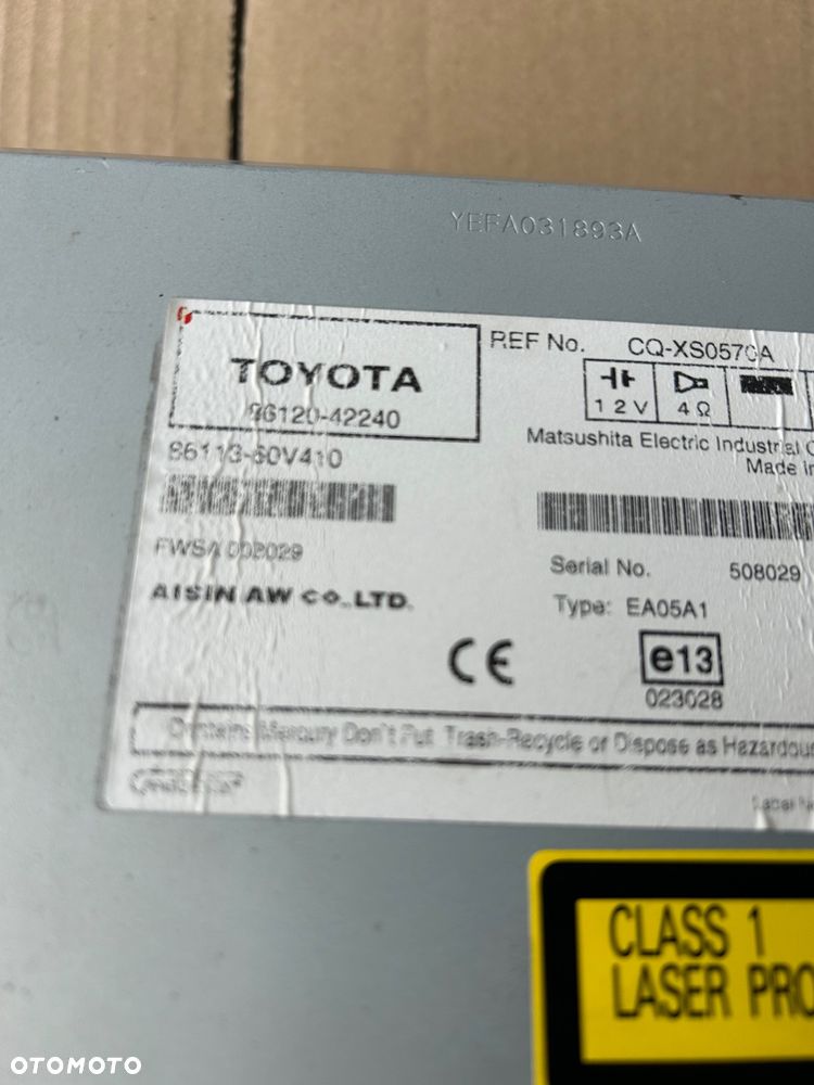 Toyota Rav4 III radio 86113-60V410 ekran - 7