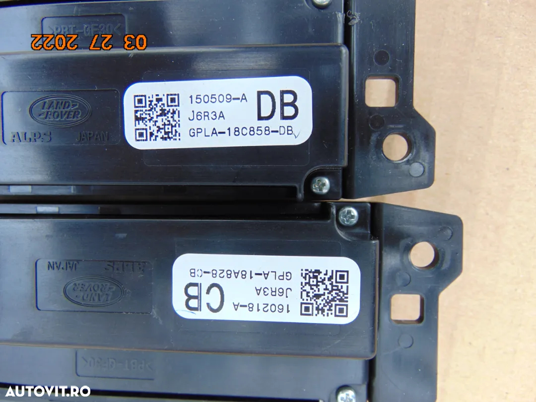 Comenzi radio media Range rover sport 2013-2022 panou control sofer pasager stanga dreapta afisaj t - 3