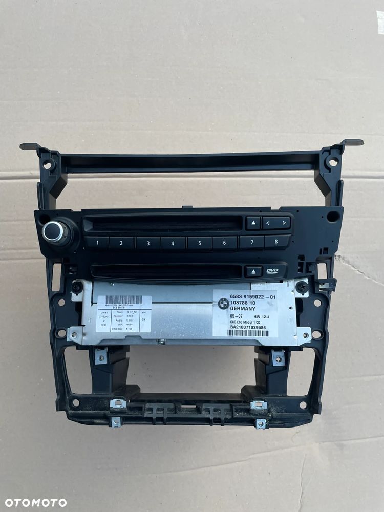 BMW E60 E61 radio dvd ccc lift panel klimatyzacji sprawne gwarancja