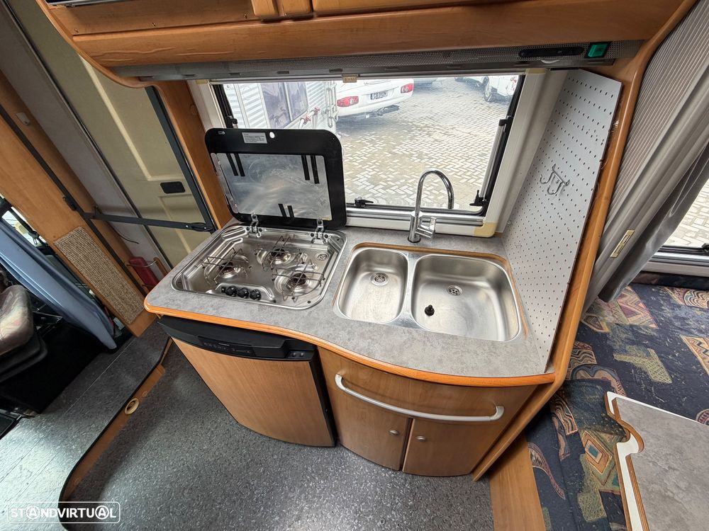 Hymer Tramp-Classic 2x ar condicionado suporte para motos - 9