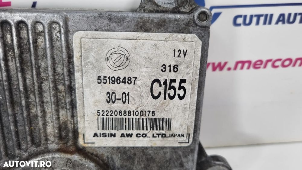 Calculator Mecatronic 55196487 C155 AISIN TF80SC AF40 / ALFA ROMEO / FIAT CROMA 1.9JTD /  2006+ - 3