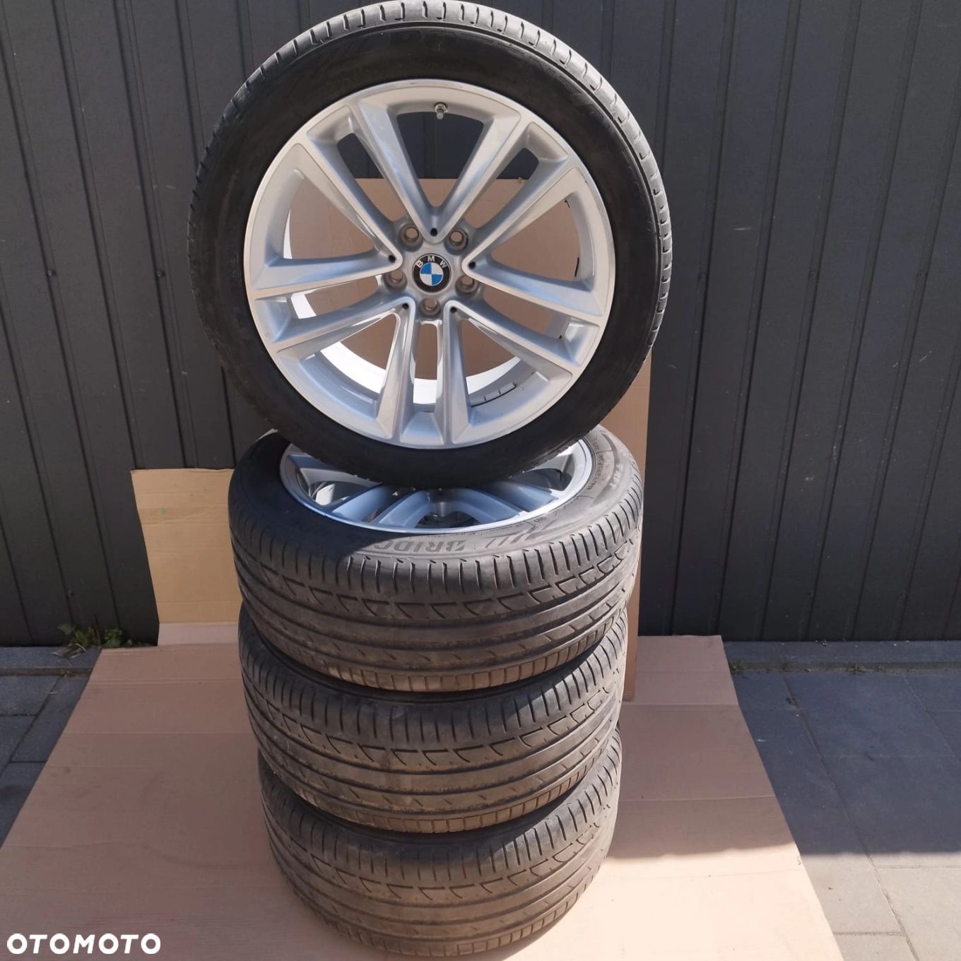 KOŁA FELGI 19 OPONY BRIDGESTONE LATO BMW 7 G11 G12 6 GT G32 CNC WZ 630 - 1