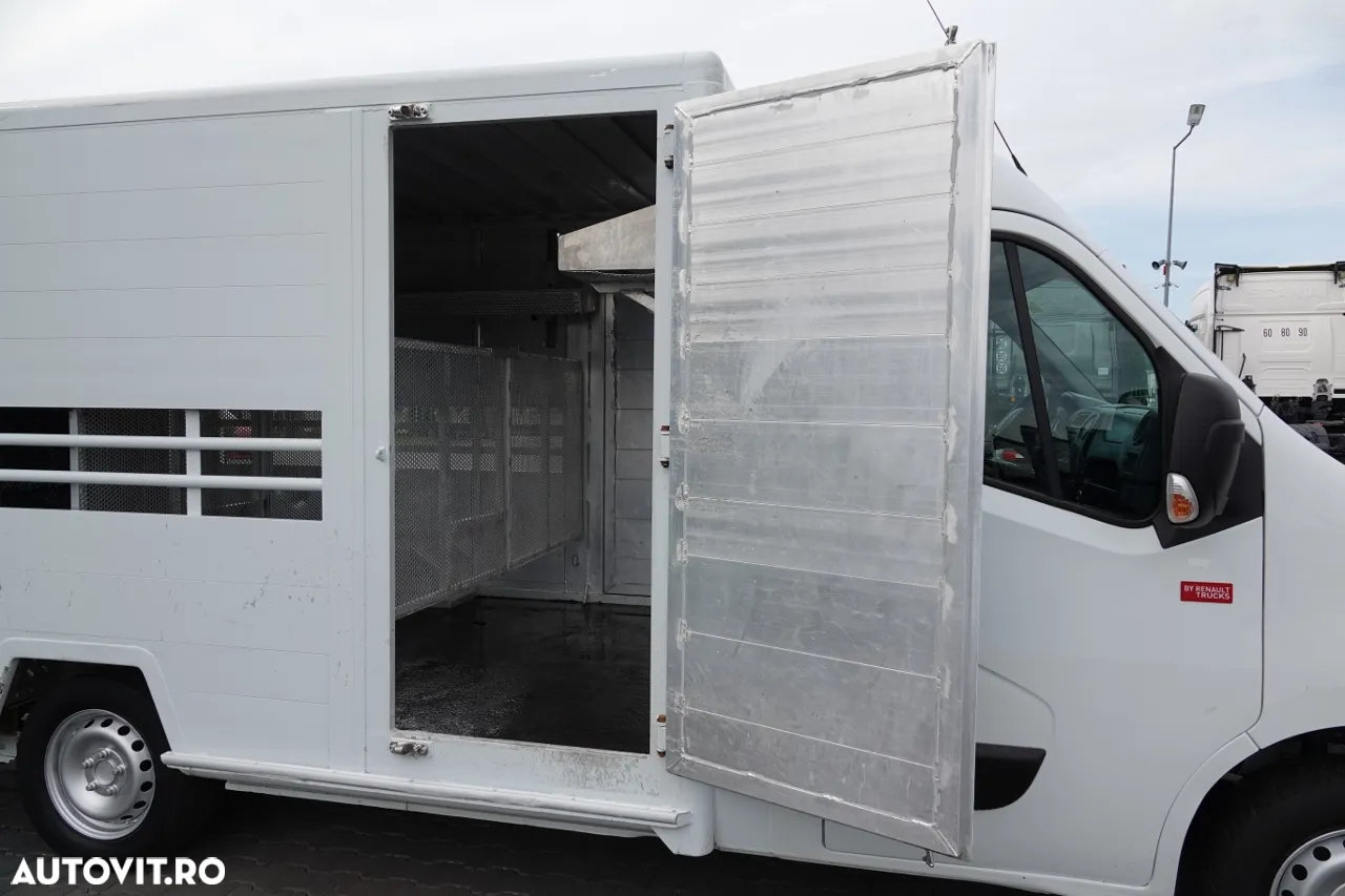 Renault MASTER / PENTRU ZEPTEL / PENTRU TRANSPORT ANIMALE / 2016 / IMPORTAT - 12