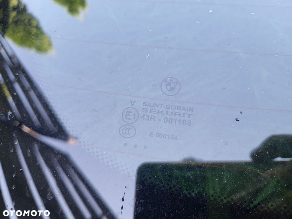 Szyba Tył bmw 3 m3 e92 coupe czarna - 2