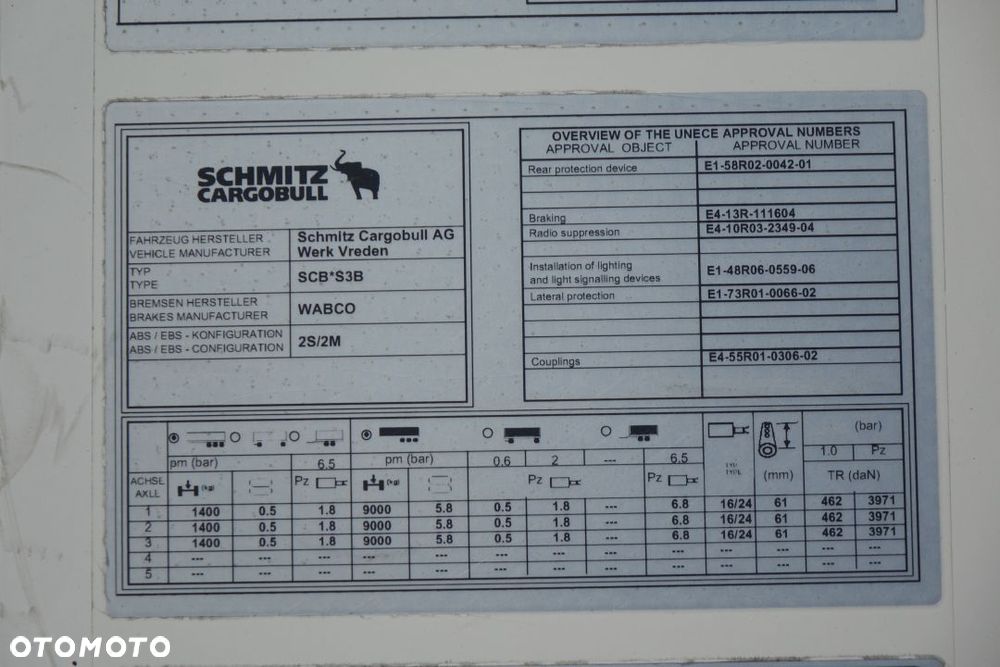 Schmitz Cargobull CHŁODNIA / CARRIER VECTOR 1550 / DOPPELSTOCK / OSIE SCHMITZ / KOSZ PALETOWY / OŚ PODNOSZONA - 32