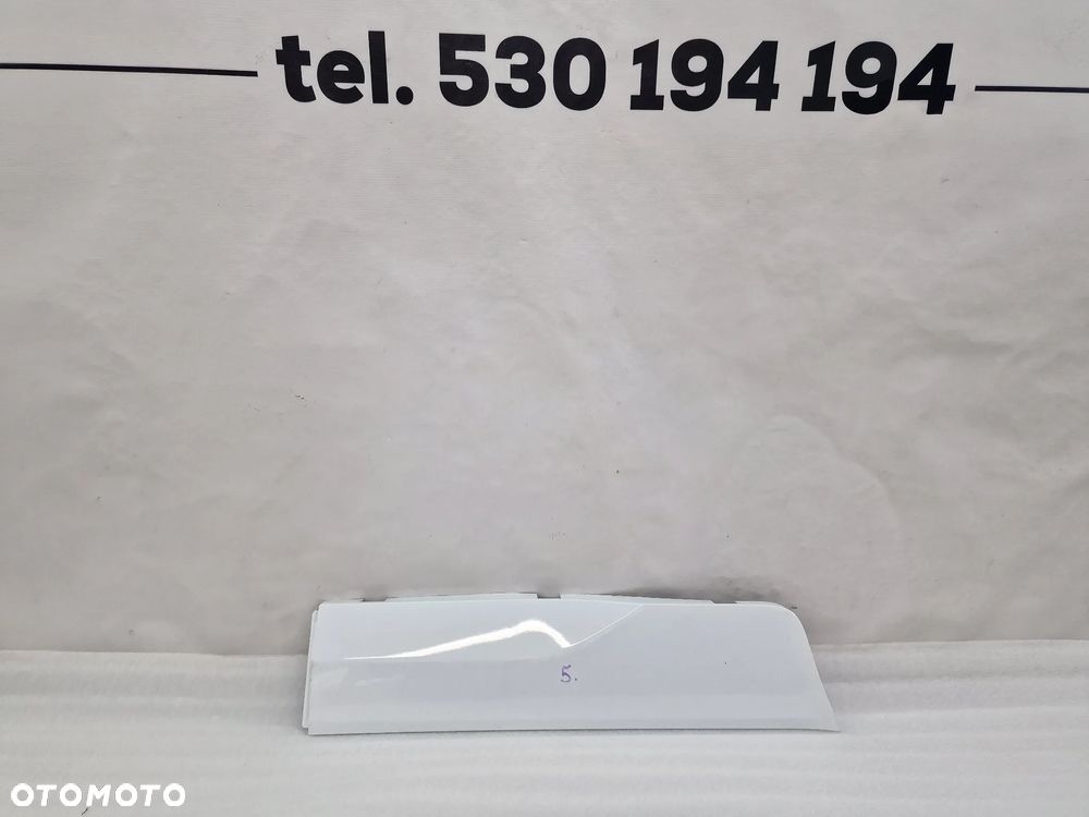 FORD ECOSPORT II LIFT MK2 17- PRAWA LISTWA DRZWI TYLNA TYLNIA TYŁ , NR HN15-N254A76 / HN15-N254A76A , BIAŁA , NR AUKCJI LD5 - 1