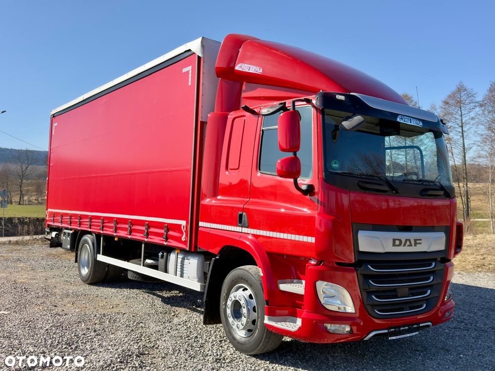 DAF CF320 / FIRANKA / WINDA  / E6 / 9500 ŁADOWNOŚĆ / NISKI PRZEBIEG / AUTOMAT / SYPIALKA /JEDEN WŁAŚCICIEL / SPROWADZONY / 18PALET / 2019 / JAK NOWY - 16