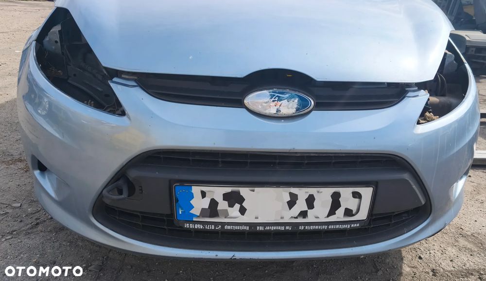 FORD FIESTA MK7 10r ZDERZAK PRZÓD PRZEDNI KOMPLETNY J4 - 1