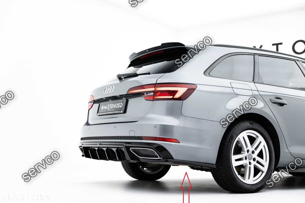 Prelungire bara spate Audi A4 S-Line S4 Sedan Avant B9 15-19 v38