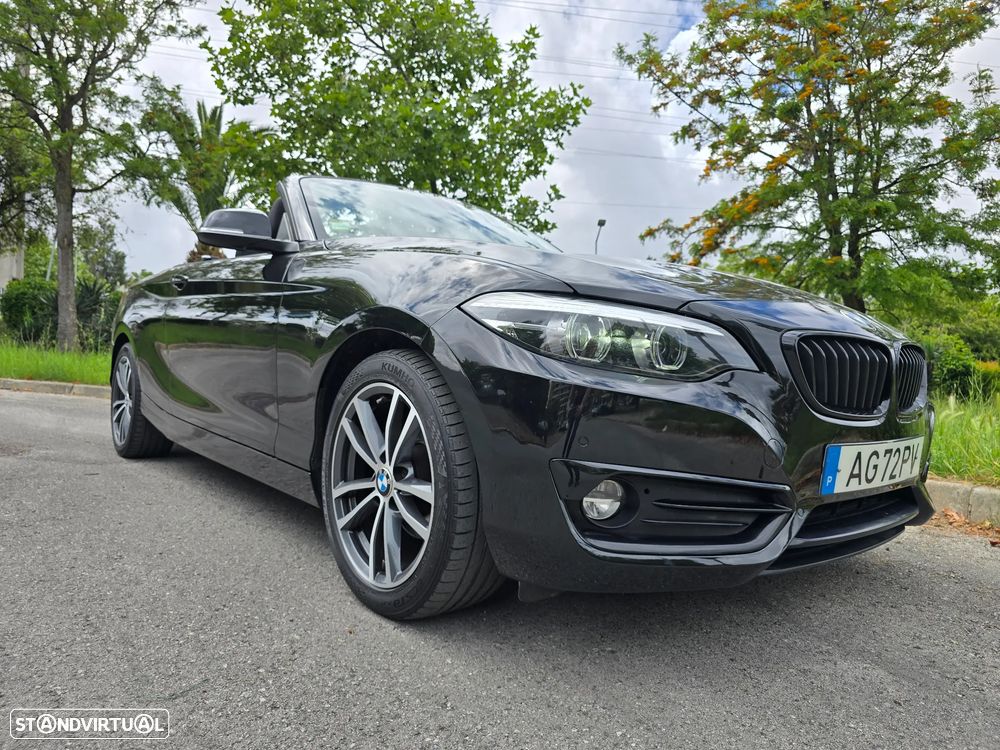 BMW 218 d Cabrio Line Sport Auto - 1