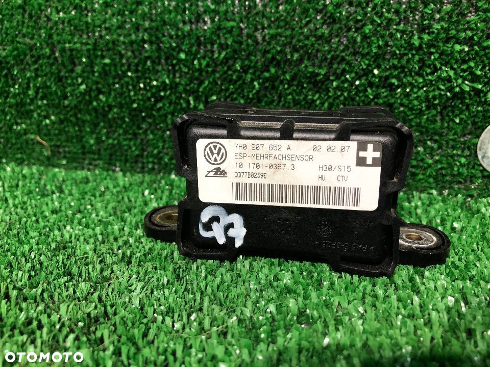 AUDI Q7 4L 2005-> CAYENNE VW T5  MODUŁ STEROWNIK SENSOR ESP 7H0907652A