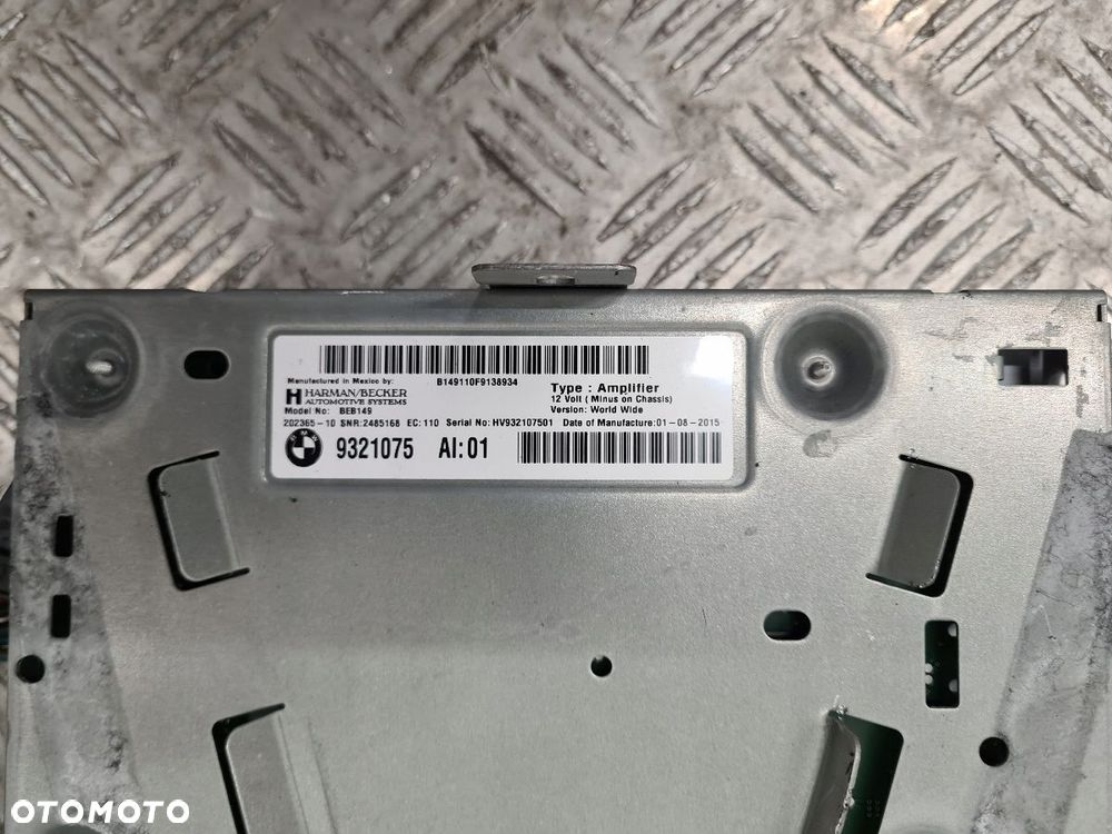 BMW X5 F15 WZMACNIACZ 9321075 - 2