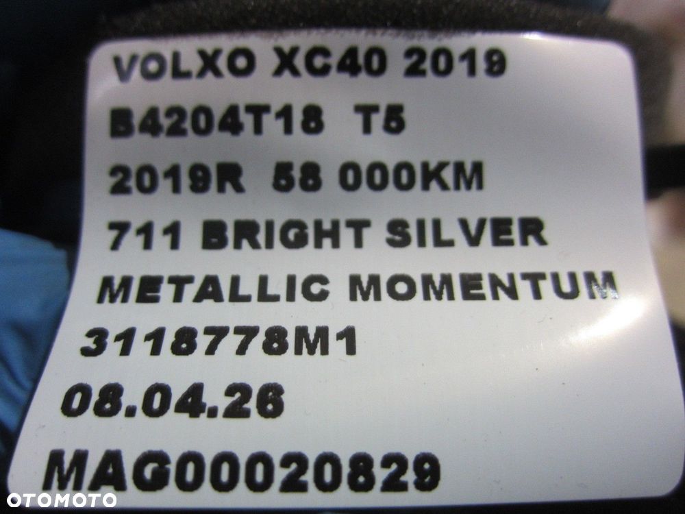 VOLVO XC40 XC 40 SUFITOWY GŁOŚNIK TYLNY TYŁ PODSUFITKI HARMAN 31456872 - 8