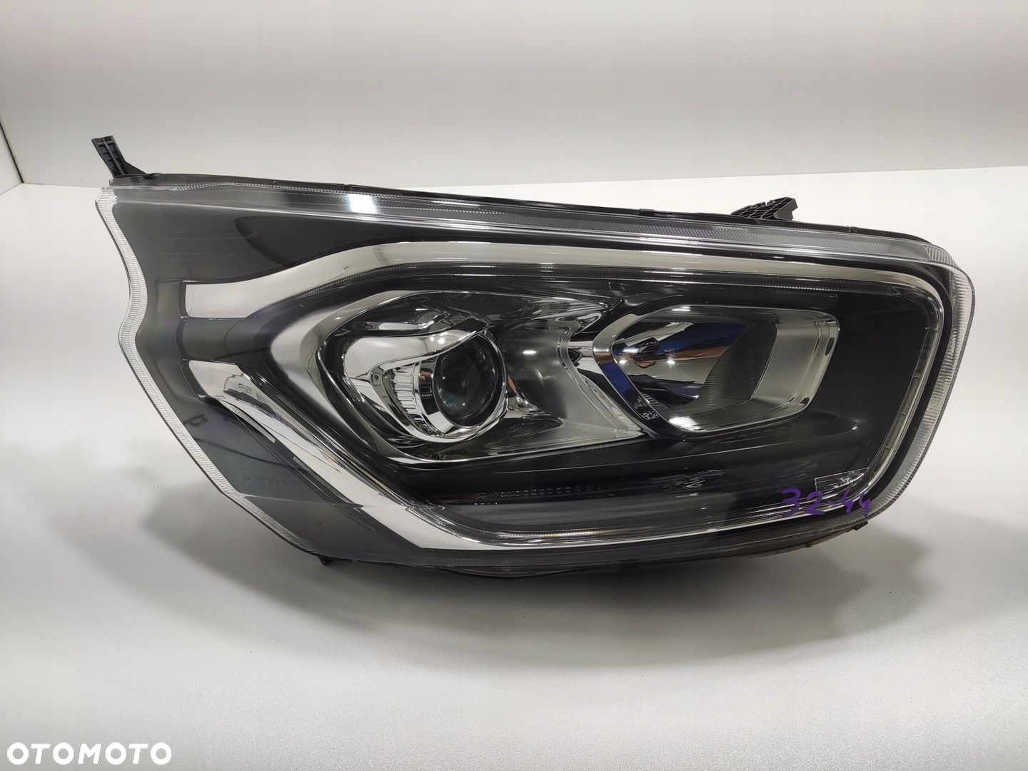 LAMPA PRAWA PRAWY PRZÓD FORD TRANSIT CUSTOM 2017-2023 LIFT JK21-13W029-DG - 2