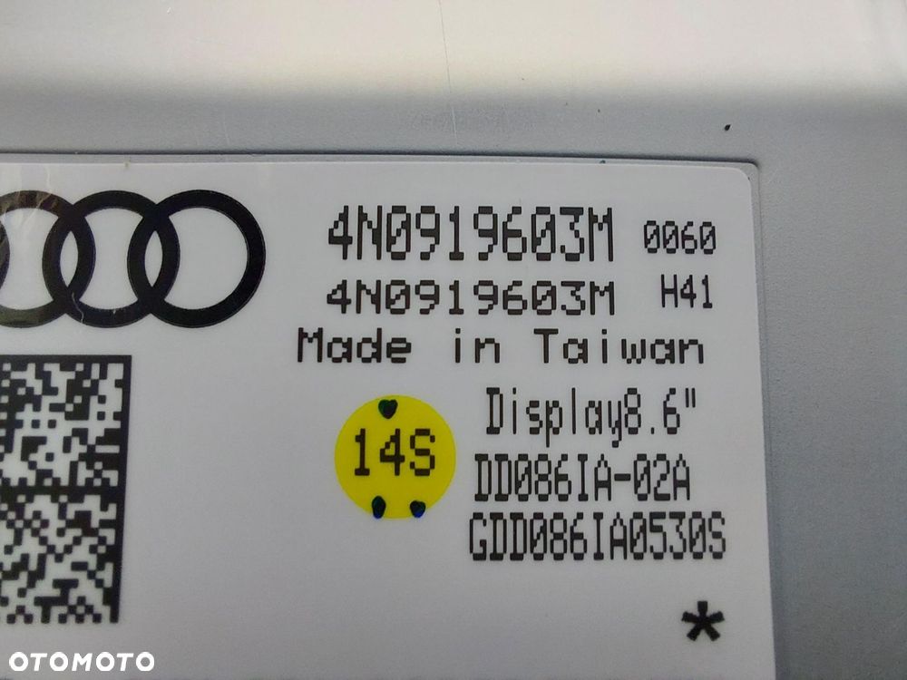 Audi Q7 II LIFT 4M0 TFSI wyświetlacz ekran lcd cały oryg 4n0919603m - 4