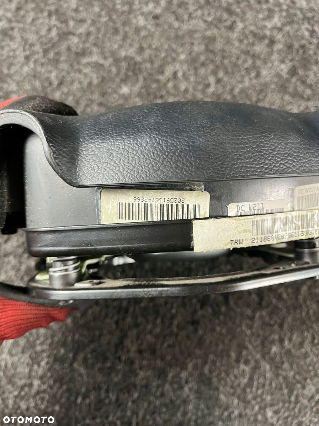 mercedes poduszka airbag e klasa w211 kierowcy - 7
