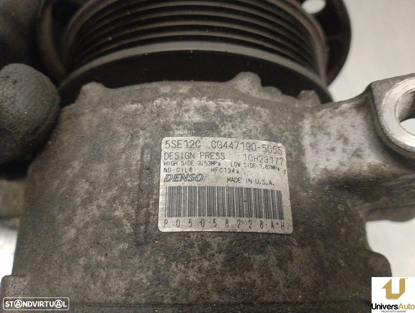 COMPRESSOR AR CONDICIONADO JEEP COMPASS 2007 -5SE12C - 4