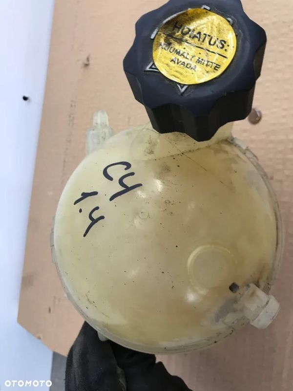 Zbiorniczek wyrównawczy Citroen C4 I 04-10r. płynu chłodzącego oryginalny - 6