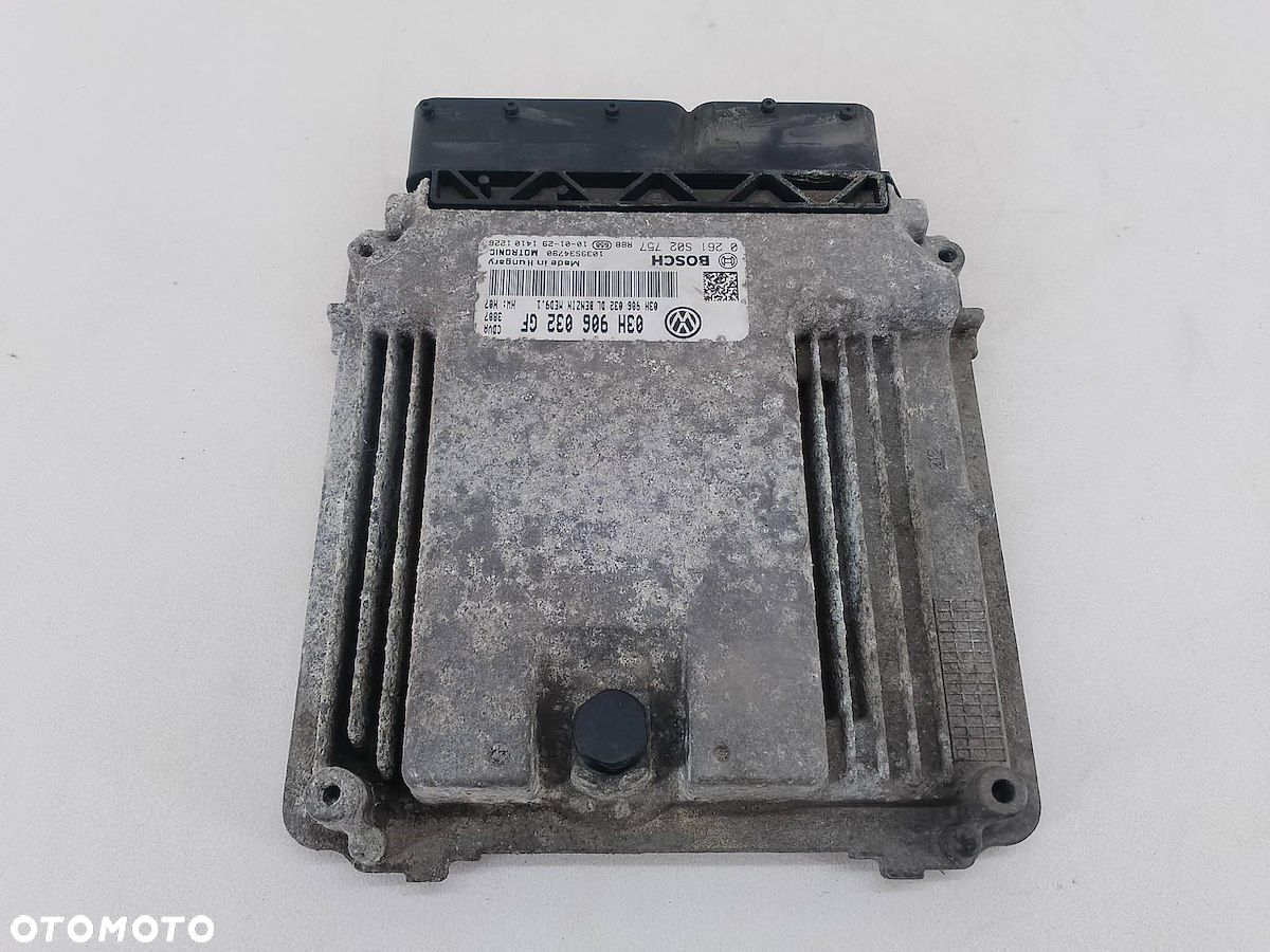 KOMPUTER, STEROWNIK SKODA SUPERB II 03H906032GF  03H906032DL 0261S02757 3.6 - 1