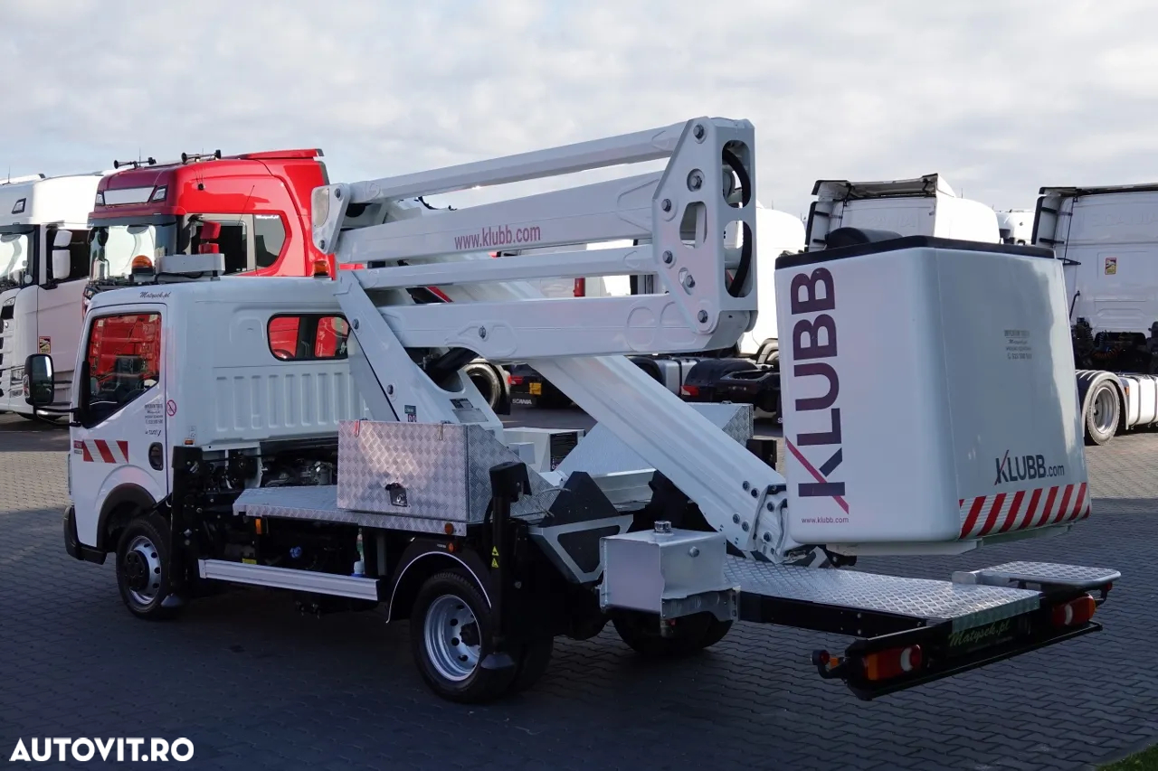 Renault MAXITY 130,35 / 20 METRI LIFT / KLUBB VAT-66-NLX COS / COS 2 PERSOANE - 250 KG / DUPA CONTRACTUL DE SERVICE - 8
