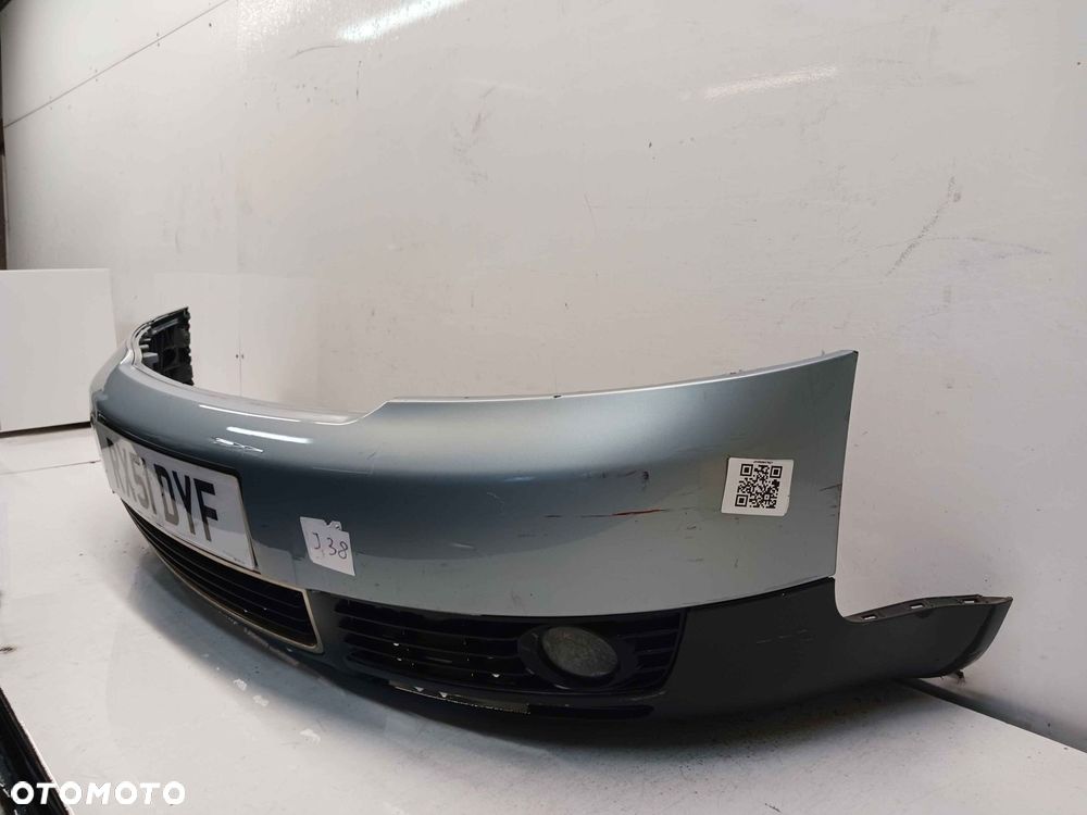 + ZDERZAK PRZÓD PRZEDNI AUDI A4 B6 LY7R BŁĘKITNY HALOGENY - 3