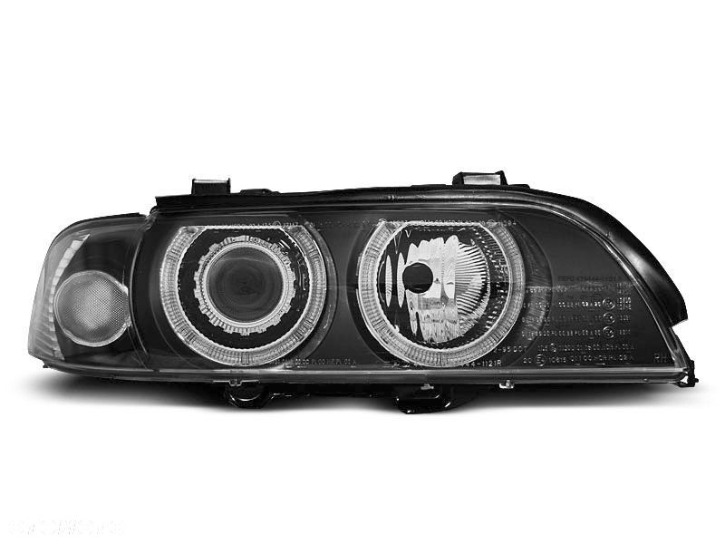 Lampy Reflektory Bmw E39 1995-2003 H7 Ringi Black - 1