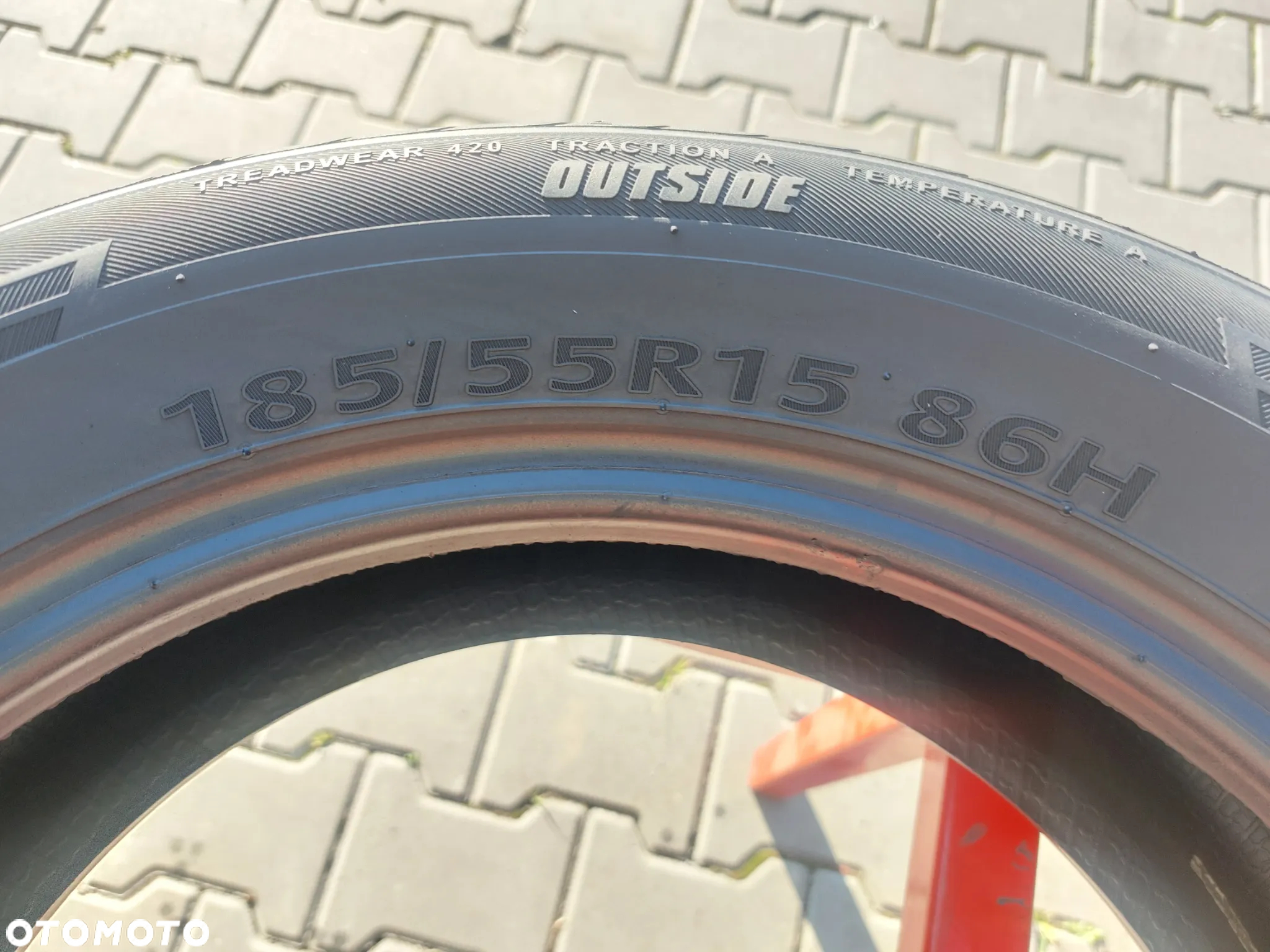 185/55 R15 OPONY KUMHO ECOWING ES01 DOT22 NOWE DEMO - 8