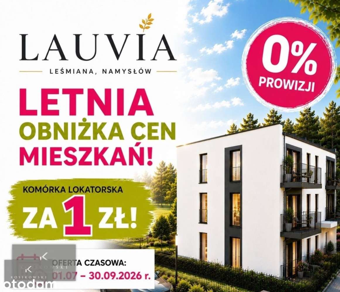 Nowe mieszkanie 2 pokojowe. Wysoki standard