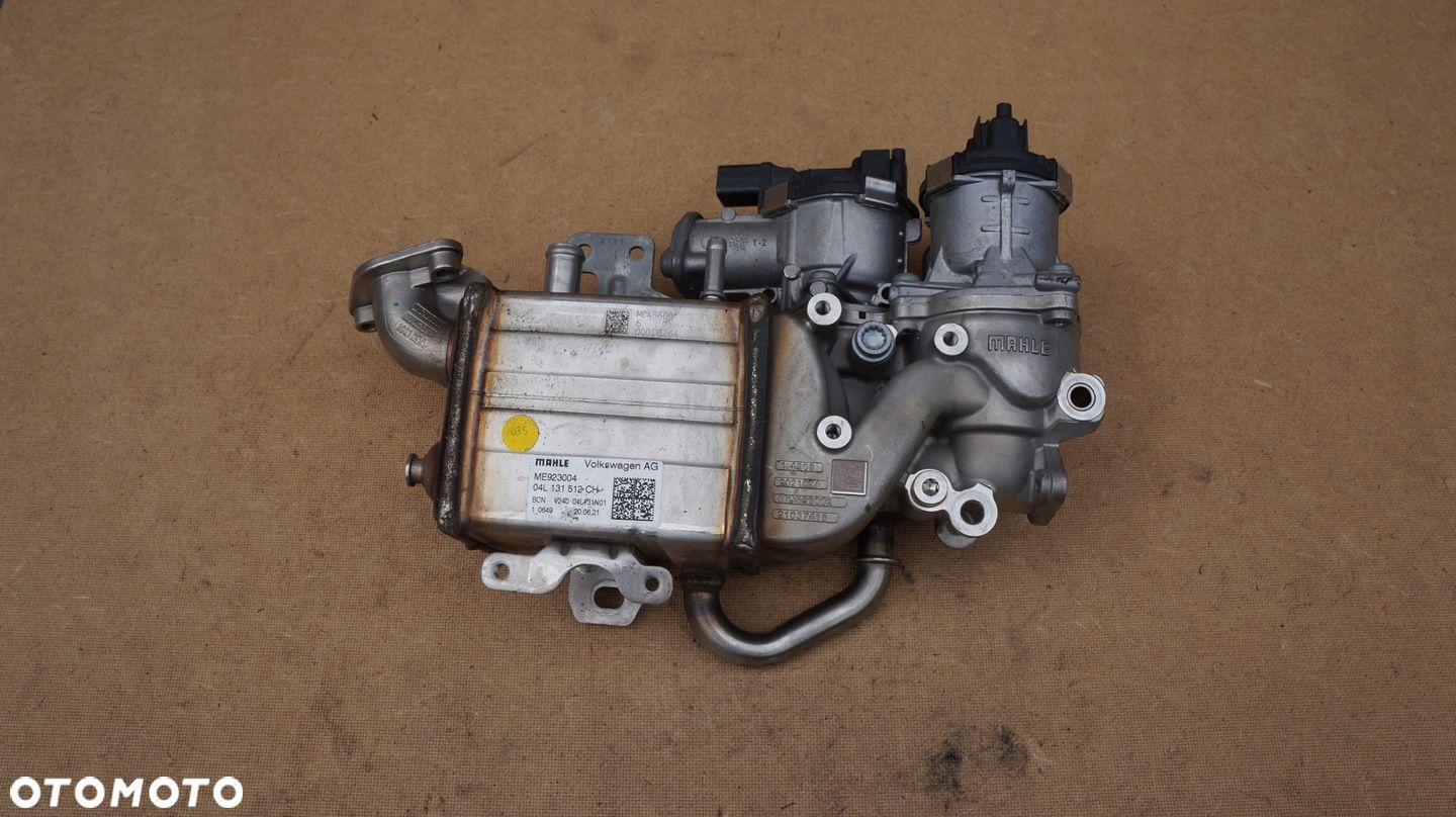 VW CRAFTER MAN TGE II ZAWÓR EGR CHŁODNICZKA SPALIN 04L131512CH - 1