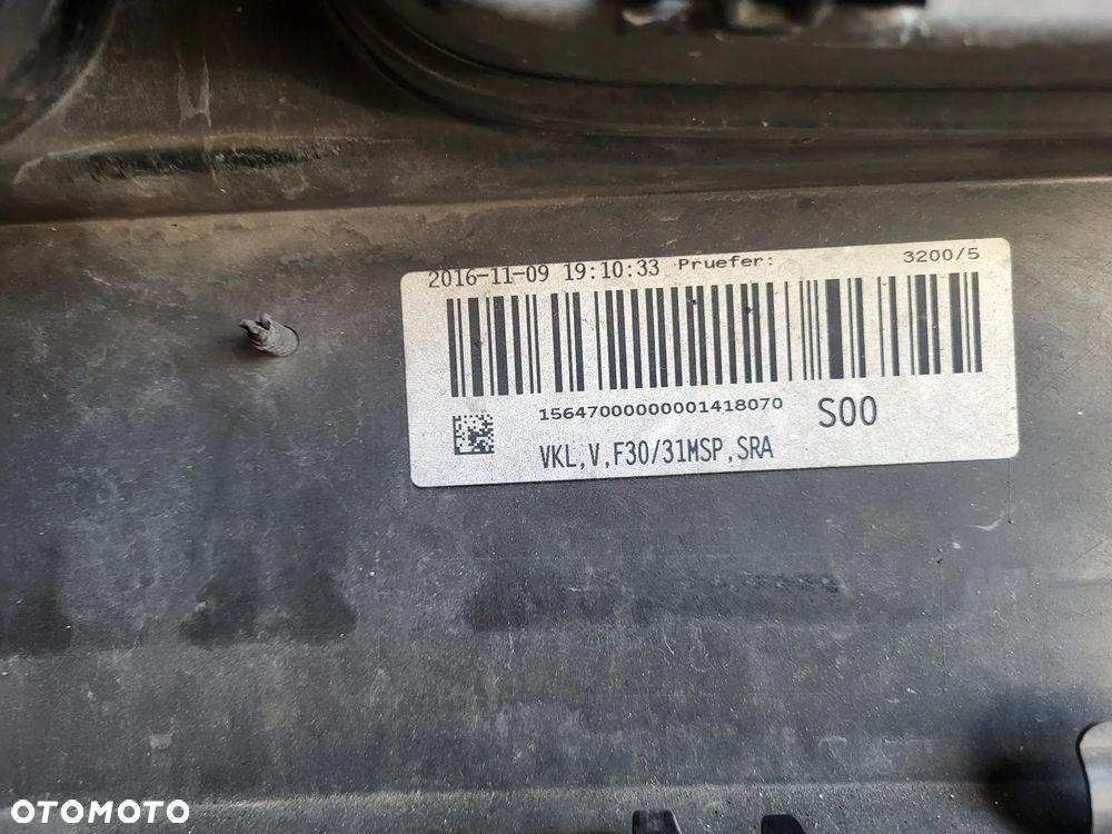 Bmw f30 f31 zderzak przód Mpakiet pdc kamery lift led - 13