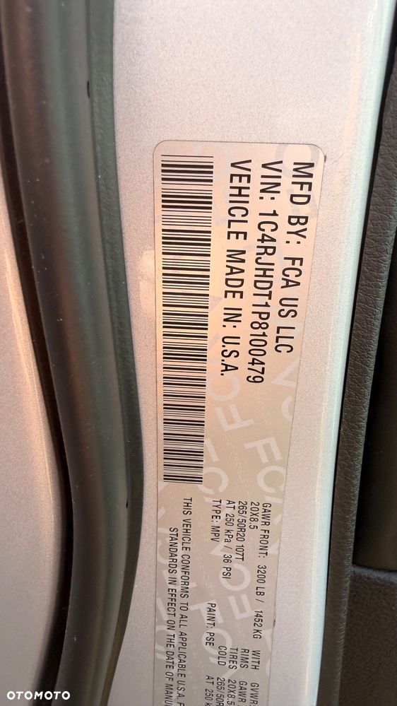Jeep Grand Cherokee 5.7 V8 HEMI 4WD Automatik Overland - 36