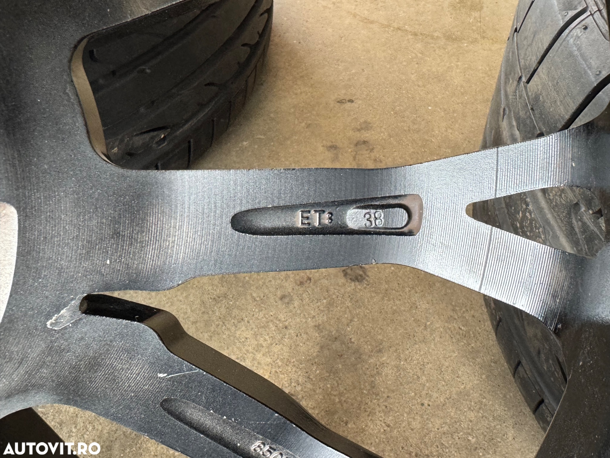 Vând jante BMW seria 5 pe 20” cu anvelope runflat de vară - 11