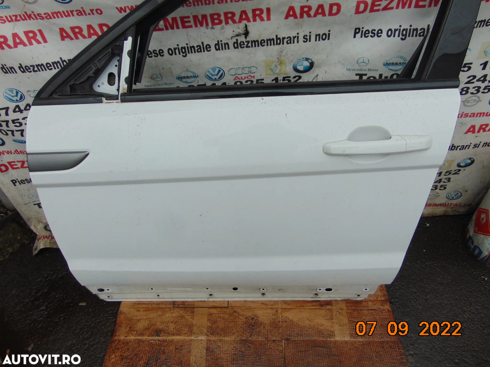 Usa Range Rover Evoque 2011-2018 usi fata spate stanga dreapta alba albe dezmembrez - 4