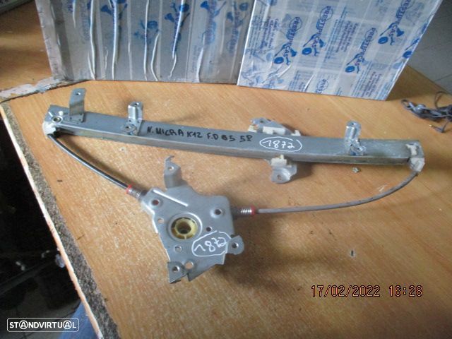 Elevador Sem Motor ELEVSM1872 NISSAN MICRA K12 2005 5P FD NISSAN MICRA 3 FASE 2  2005 1.2I 65CV 5P BRONZE FDRT - 4