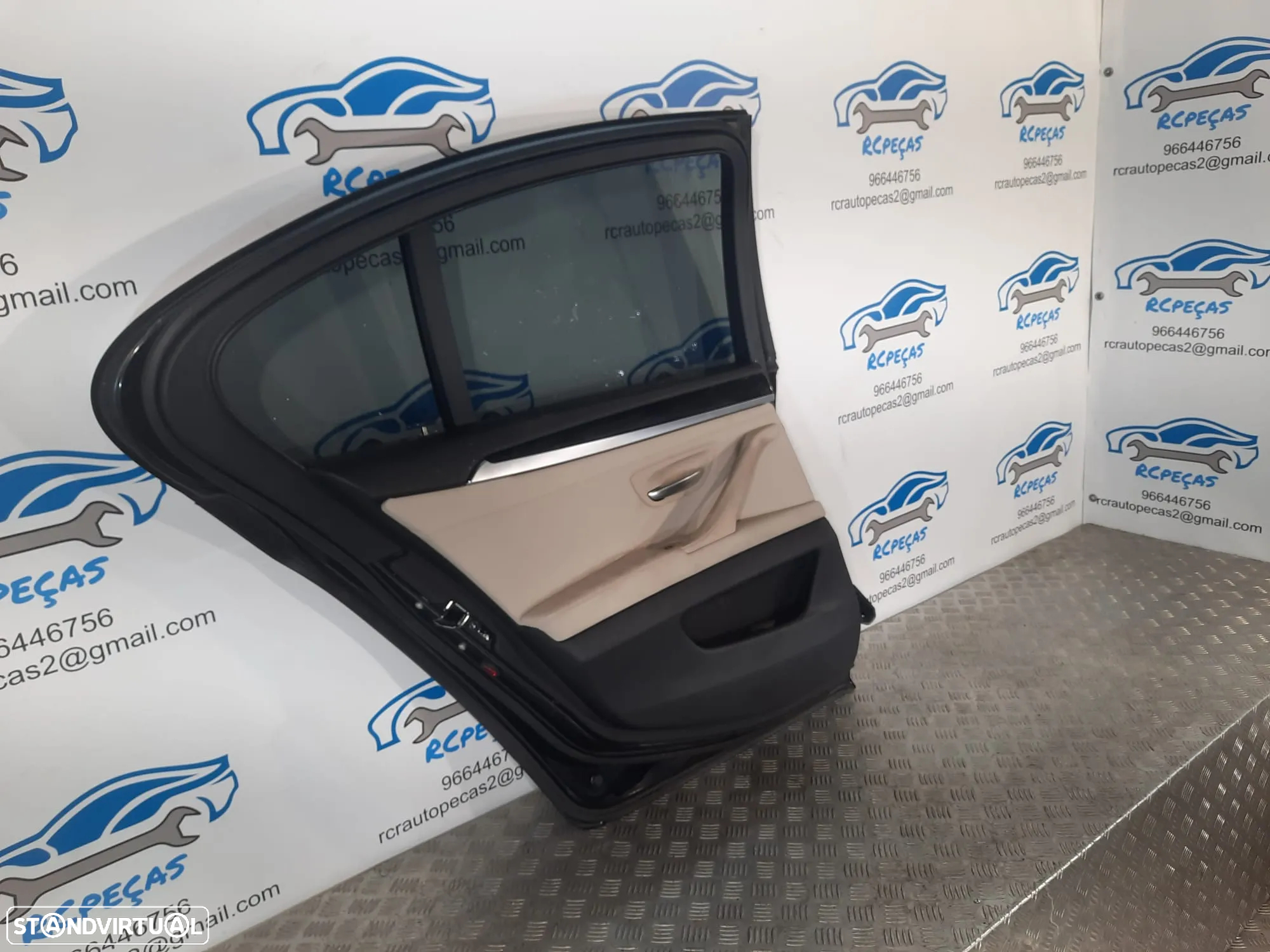 PORTA PORTAS TRASEIRA TRÁS ESQUERDA BMW SERIE 5 F10 SEDAN CARRO FECHO ELEVADOR MOTOR PUXADOR VIDRO ESCURECIDO - 7