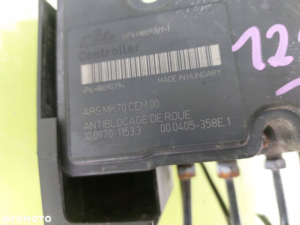 Pompa ABS Peugeot 207 2006-2012 1,4 8V B 9665344180 10097011533 ORYGINAŁ - 4