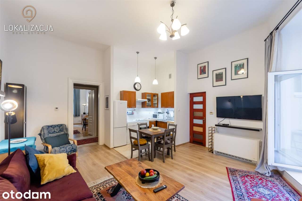 2 Pokoje | Przy Zamku Wawel | Balkon
