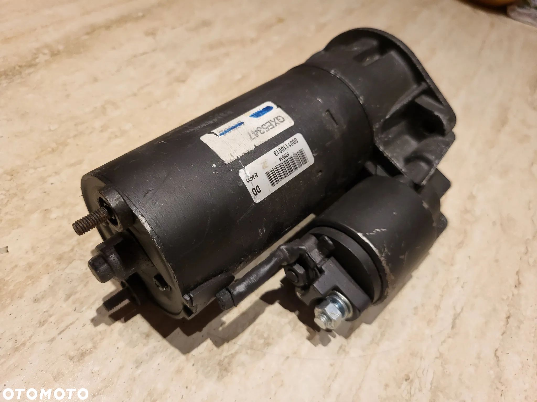 Rozrusznik (12V, 1,7kW) FORD COURIER, ESCORT '81 EXPRESS, ESCORT '86 EXPRESS, ESCORT '95, ESCORT CLASSIC, ESCORT III, ESCORT IV, ESCORT V, ESCORT VI, FIESTA, FIESTA II 1.6D/1.8D 09.83-04.02 - 1