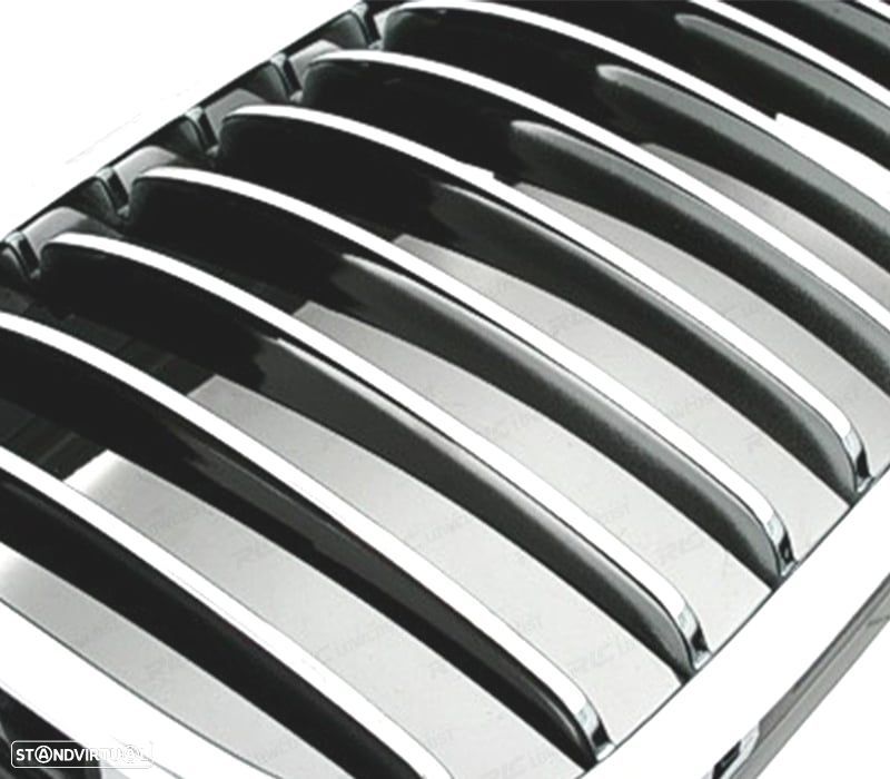 GRELHAS FRONTAIS CROMADAS BMW E46 BERLINA 98-01 - 2