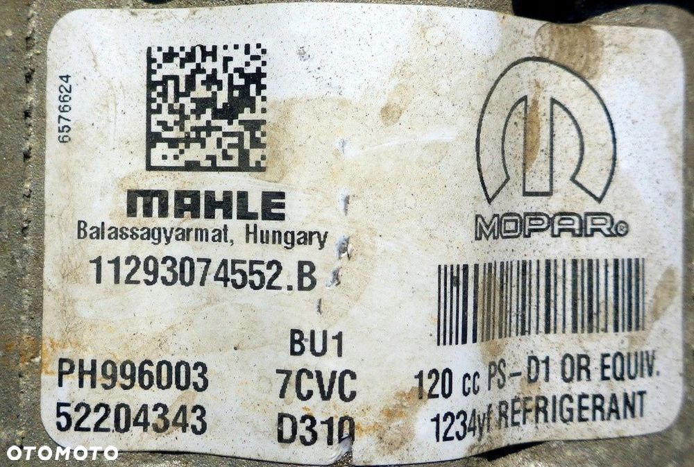 Fiat Ducato Sprężarka Klimatyzacji PH996003 - 8