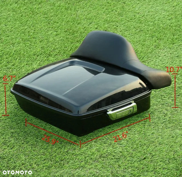 Kufer centralny Harley Davidson oparcie FLH Touring 14-23 - 2