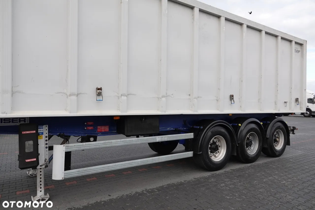 Benalu WYWROTKA 55 m3 / ALUMINIOWA / WAGA: 5900 KG / SPROWADZONA - 15