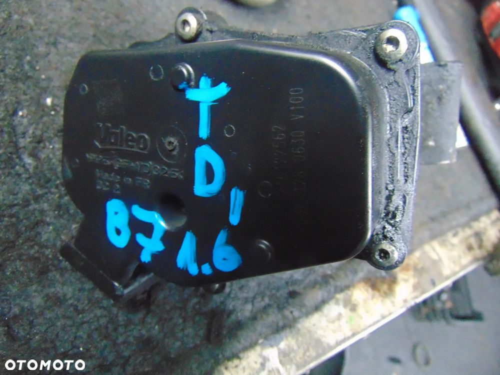 Przepustnica passat b7 1,6 TDI kostka do poprawy