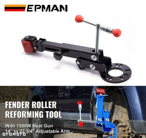 Poszerzenia rolowanie nadkoli FENDER rolka do poszerzania ZESTAW - DRIFT ! - 5