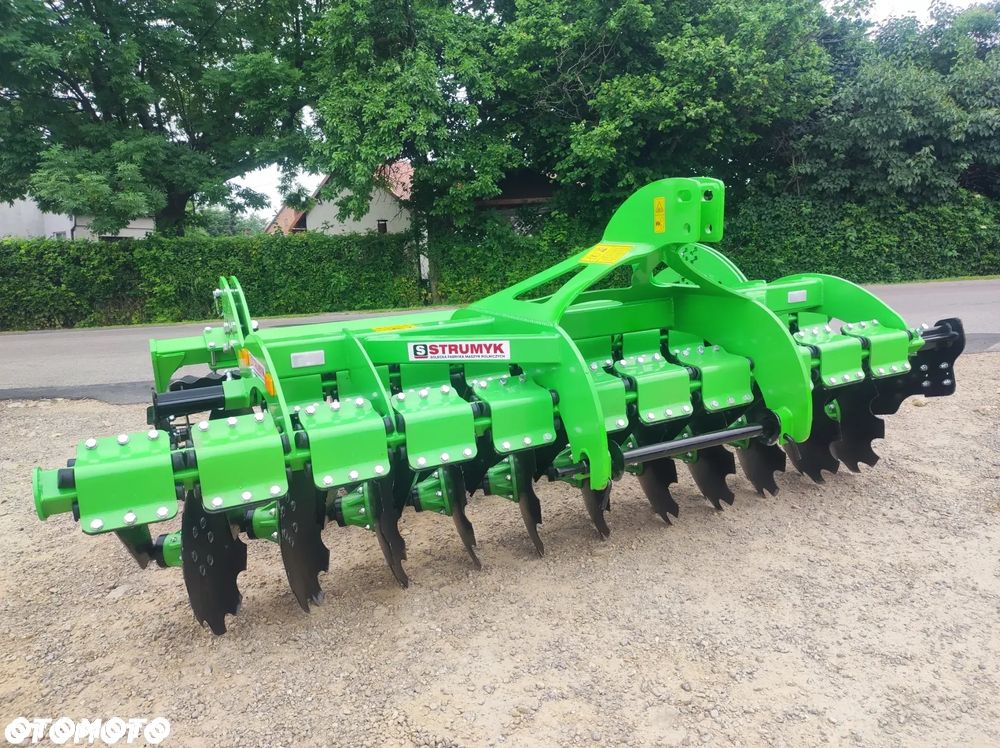 Brona Talerzowa Lekka do wymieszania obornika z glebą TIGER JUNIOR Talerzówka Fi 510 Wał Rurowy Strunowy Daszkowy Packera - 1