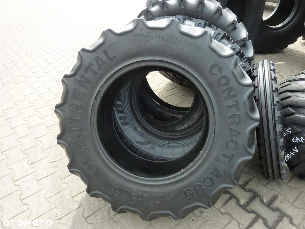 Opona używana rolnicza 340/85R24 13.6R24 CONTINENTAL 400zł W3480 - 2