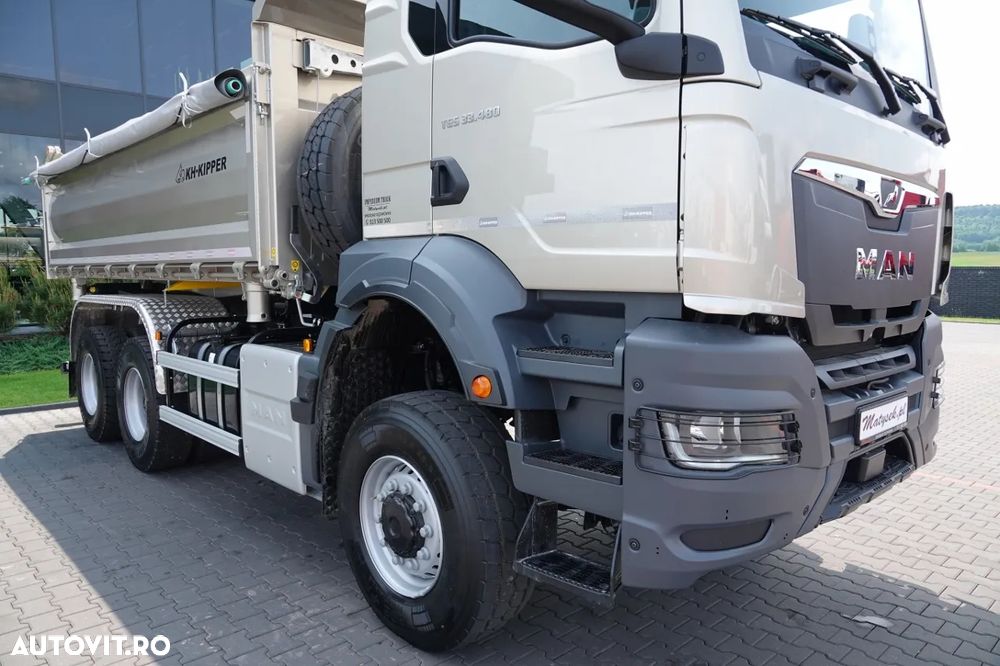 MAN TGS 33.480 / 6X6 / 3-SIDE TIPPER / BORDMATIC / KH KIPPER / AUTOMAT / HARDOX / FACTORY NEW / 2025 - 17